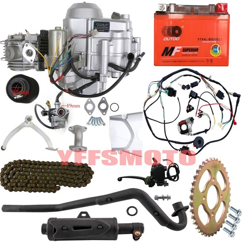 125cc semi auto engine - 125cc,