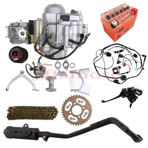 125cc electric start engine - start,