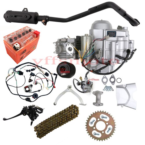 125cc semi auto engine - semi, motor