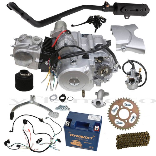 125cc semi auto engine - semi, motor